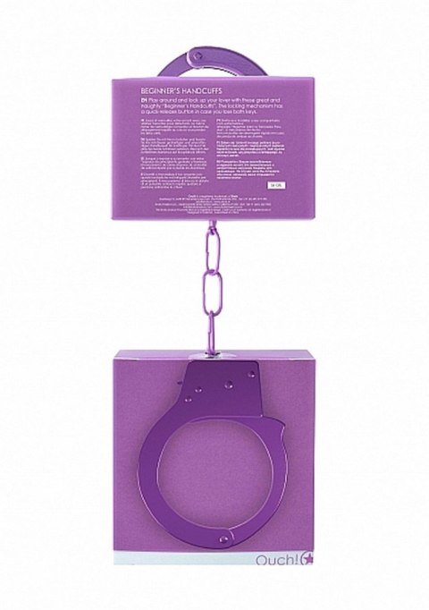 Beginner""s Handcuffs - Purple Ouch!