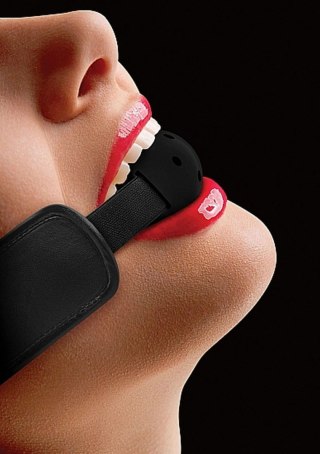 Brace Ball Gag - Black Ouch!