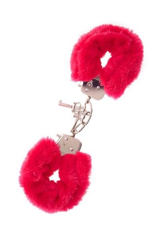 DREAM TOYS HANDCUFFS WITH PLUSH RED Dream Toys