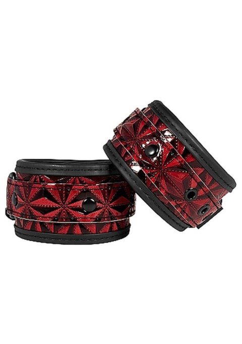 Luxury Hand Cuffs - Burgundy SHOTS