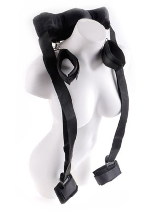 Position Master With Cuffs Black Pipedream