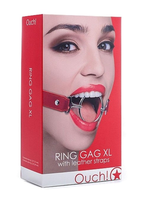 Ring Gag XL - Red Ouch!