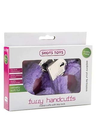 Furry Handcuffs - Purple ShotsToys