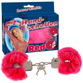 Handcuffs" Love Cuffs" red You2Toys