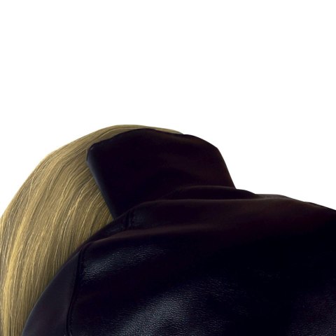 Mask with Blonde Ponytail - Black Ouch!