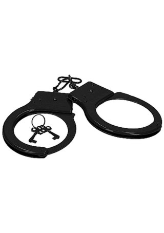 Metal Handcuffs - Black ShotsToys