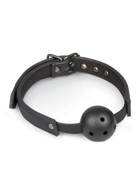 Knebel-Ball Gag With PVC Ball - Black EasyToys