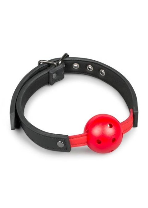 Knebel-Ball Gag With PVC Ball - Red EasyToys