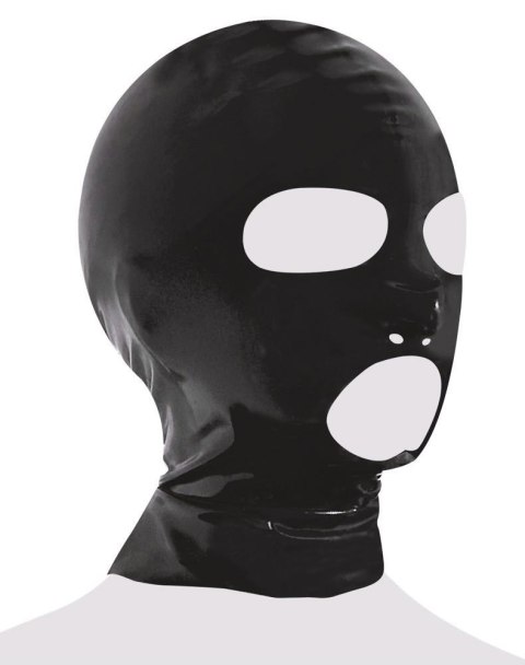 Latex Mask black Late X