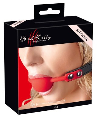 Red Gag silicone Bad Kitty