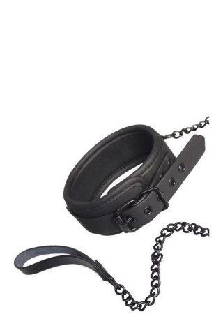 BLAZE COLLAR AND LEASH BLACK Dream Toys