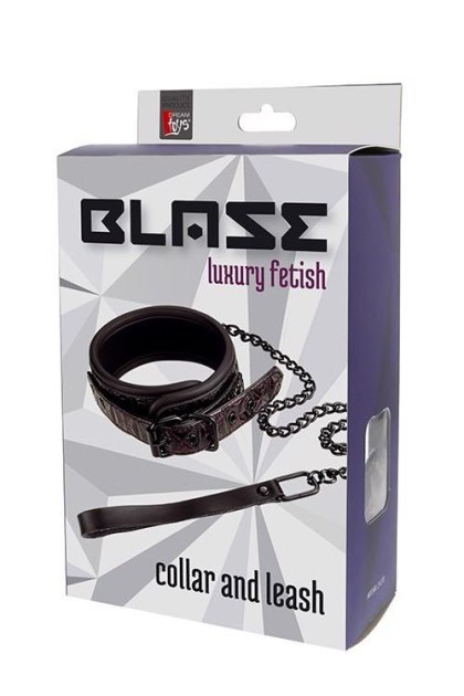 BLAZE COLLAR AND LEASH PURPLE Dream Toys