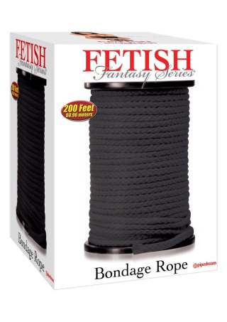 Bondage Rope Black Pipedream