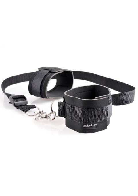 Cuff & Tether Set Black Pipedream