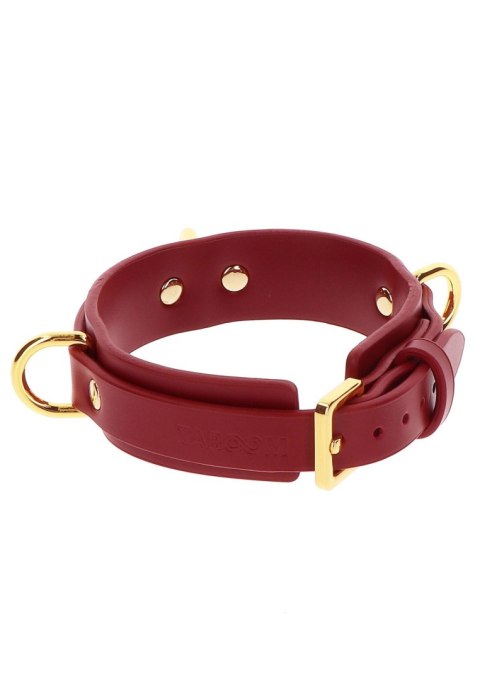 D-Ring Collar Deluxe Red Taboom