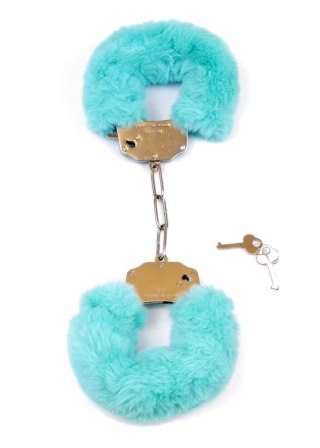 Kajdanki Fetish B - Series- Furry Cuffs Blue Fetish B - Series