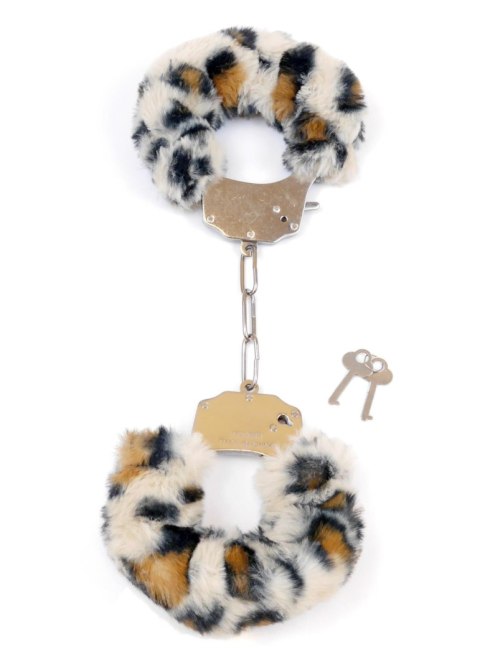 Kajdanki Fetish B - Series- Furry Cuffs Leopard Fetish B - Series