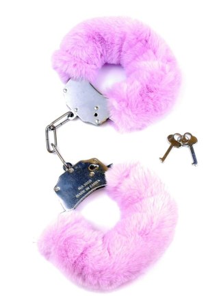 Kajdanki Fetish B - Series- Furry Cuffs Purple Fetish B - Series