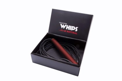 Pejcz-WHIPS duży pejcz, czerwony Whips Collections