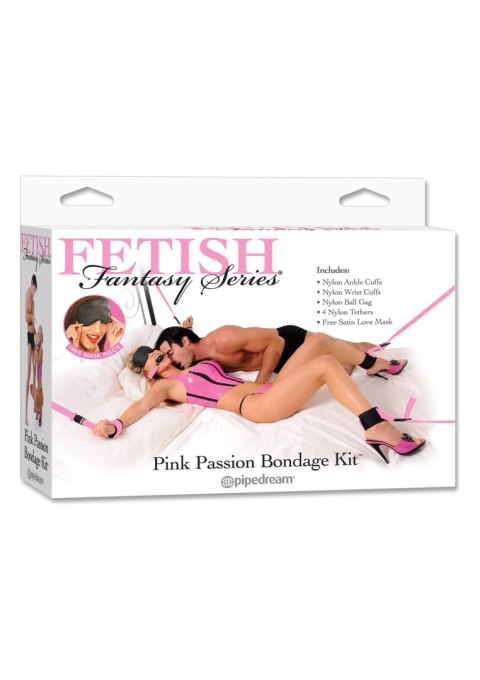 Pink Passion Bondage Kit Pink Pipedream