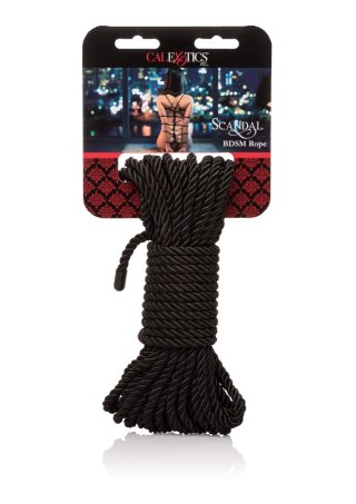 Scandal BDSM Rope 10M Black Calexotics