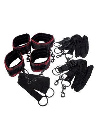 Scandal Bed Restraints Black Calexotics