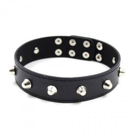 Wiązania-Collare Spikes Collar black Toyz4lovers