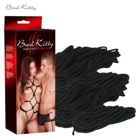 Bondage Ropes black Bad Kitty