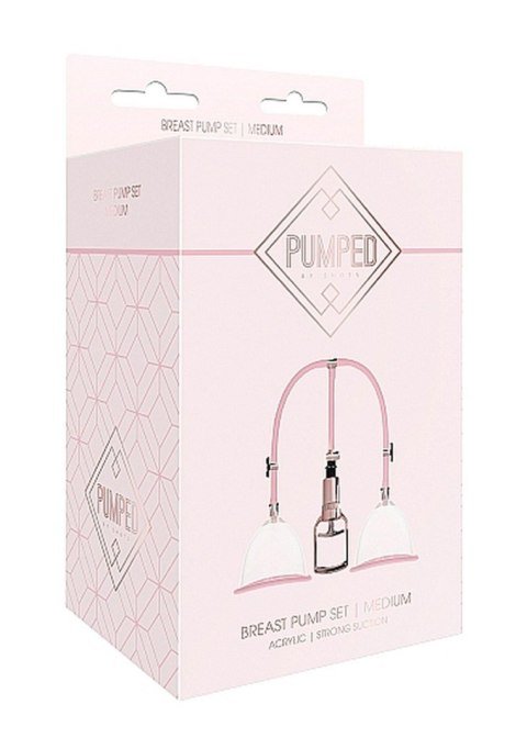 Breast Pump Set Medium - Rose Gold By toyfa