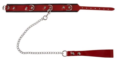 Leather Collar and Leash Wild Thing by Zado