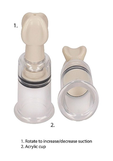 Nipple Suction Set Small - Transparent By toyfa