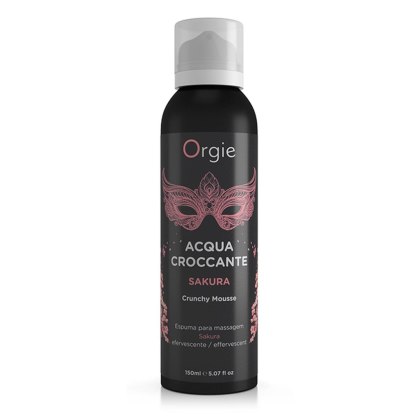 Acqua Croccante Crunchy Mousse Sakura Fruit 150 ml Orgie