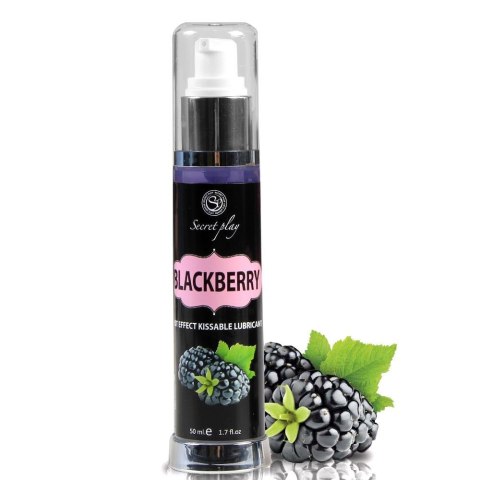 BLACKBERRY HOT EFFECT KISSABLE LUBRICANT 50 ML Secret Play