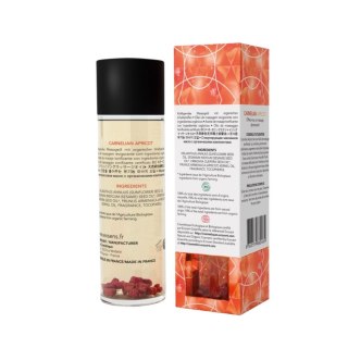 CARNELIAN APRICOT Organic Massage Oil with stones 100 ml Exsens