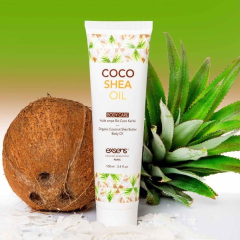 COCO SHEA OIL Huile de massage BIO 100 ml Exsens