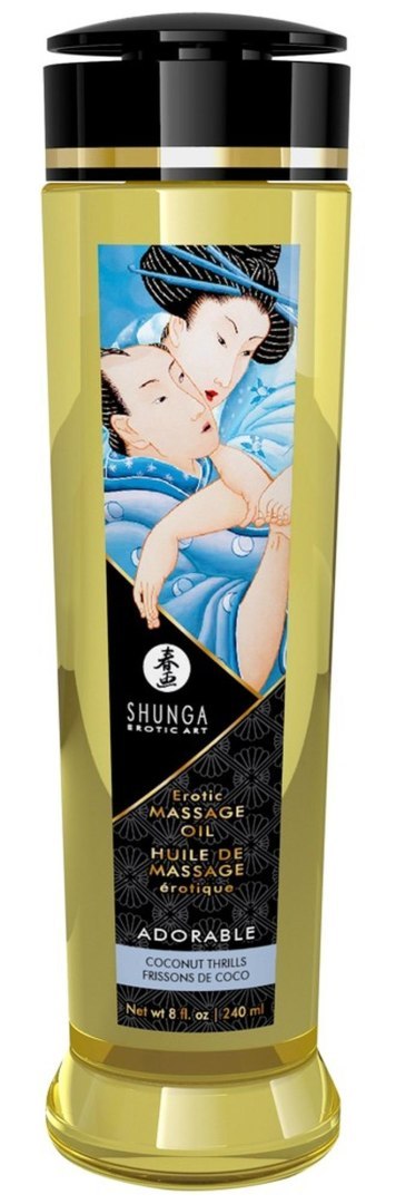 Massage Oil Adorable Coconut Thrills Shunga