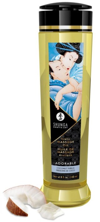 Massage Oil Adorable Coconut Thrills Shunga