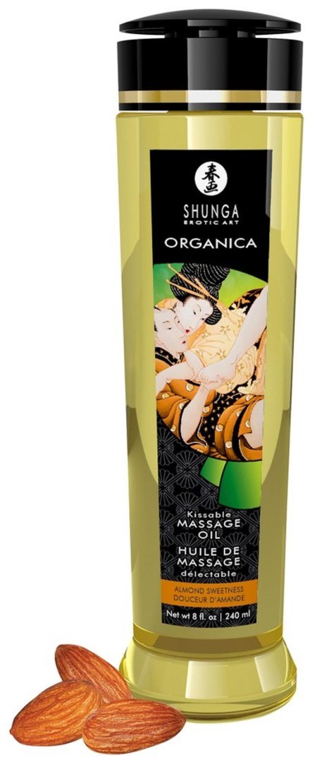 Massage Oil Organica ALMOND SWEETNESS Shunga