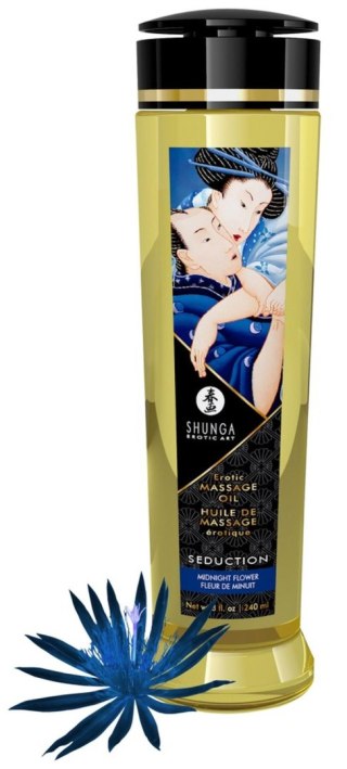 Massage Oil Seduction Midnight Flower Shunga