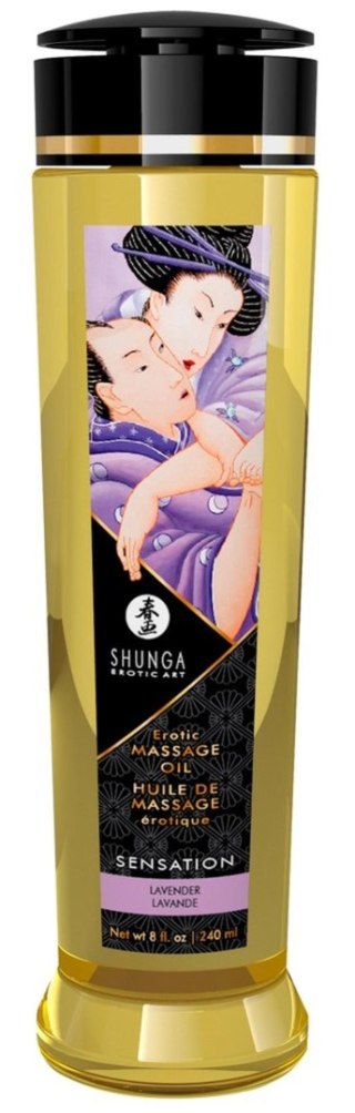 Massage Oil Sensation Lavender Shunga