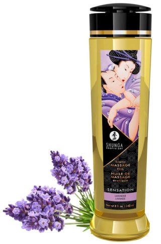 Massage Oil Sensation Lavender Shunga