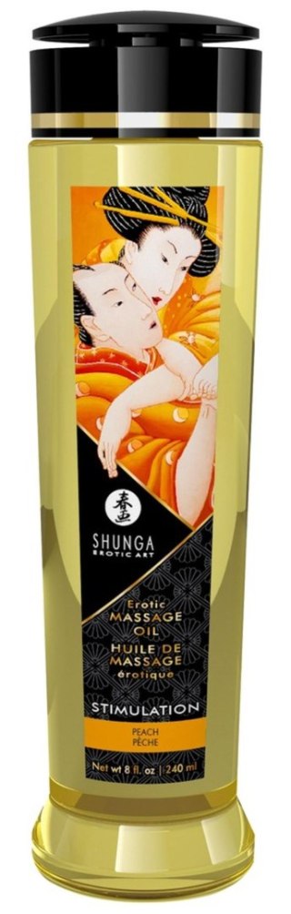 Massage Oil Stimulation PEACH Shunga