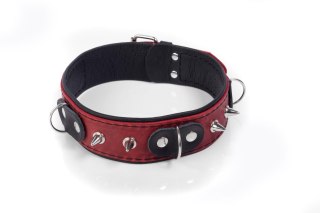 Obroża- Collar Crazy Horse Red, Small Whips Collection