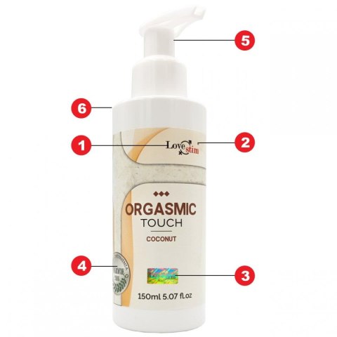 Olejek-ORGASMIC TOUCH COCONUT 150 ml LoveStim