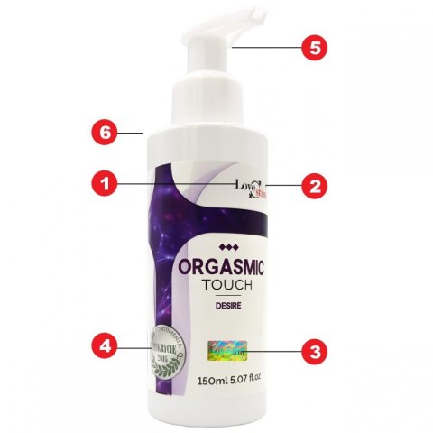 Olejek- ORGASMIC TOUCH DESIRE 150 ml LoveStim