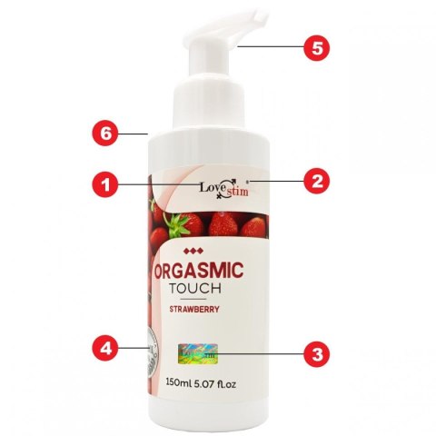 Olejek-ORGASMIC TOUCH STAWBERRY 150 ml LoveStim