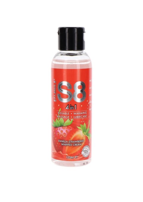 S8 4-in-1 Dessert Lube 125ml Strawberry Stimul8 S8