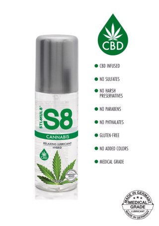 S8 Hybrid Cannabis Lube 125ml Cannabis Stimul8 S8