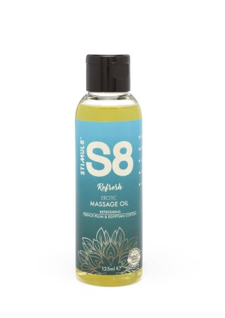 S8 Massage Oil 125ml French Plum & Egyptian Cotton Stimul8 S8