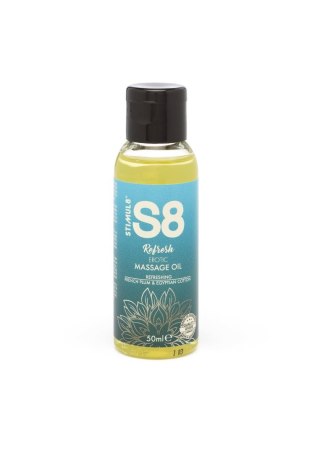 S8 Massage Oil 50ml French Plum & Egyptian Cotton Stimul8 S8